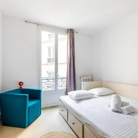 Guestready- Modern Comfort Near Parc Monceau For 6 Paris